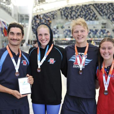 Nunawading swimmers at 2024 Vic Sprint Champs