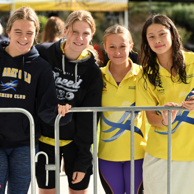 Swimmers at Vic Age Champs