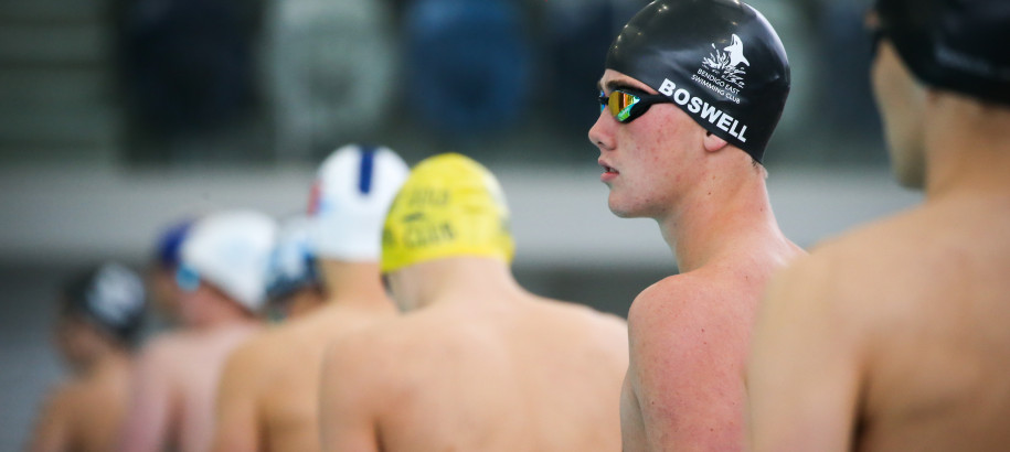 Bendigo East swimmer