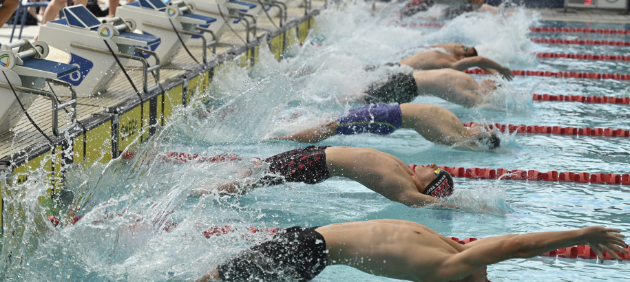 Backstroke start Vic Age Champs