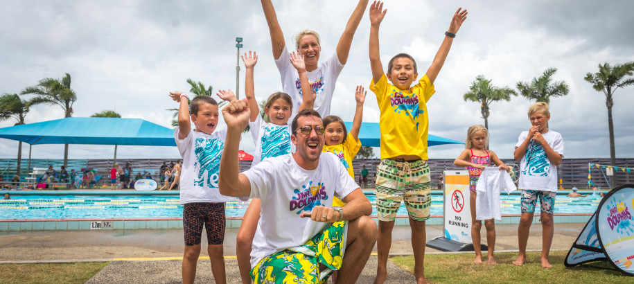 Optus Junior Dolphins event