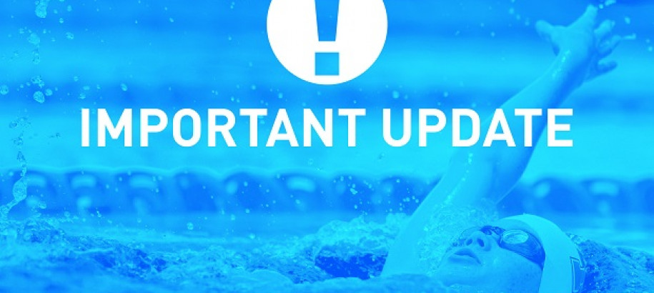 Swimming Victoria important update