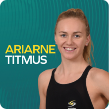 Ariarne Titmus - Tile Ariarne Titmus - Tile